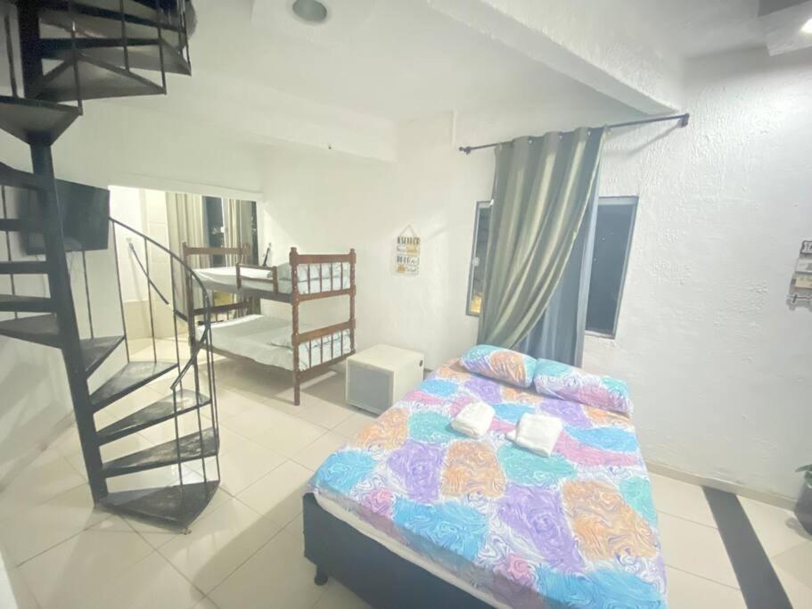 Espacoso Ap Ar-condicionado Apartamento